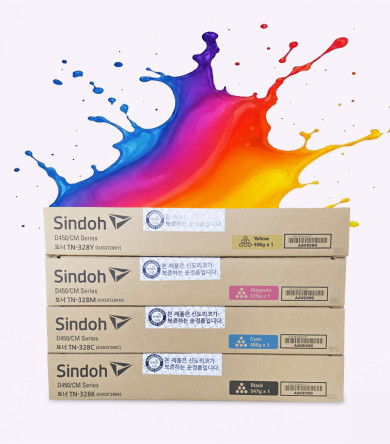 신도리코 D450 정품토너 4색세트 [특가]